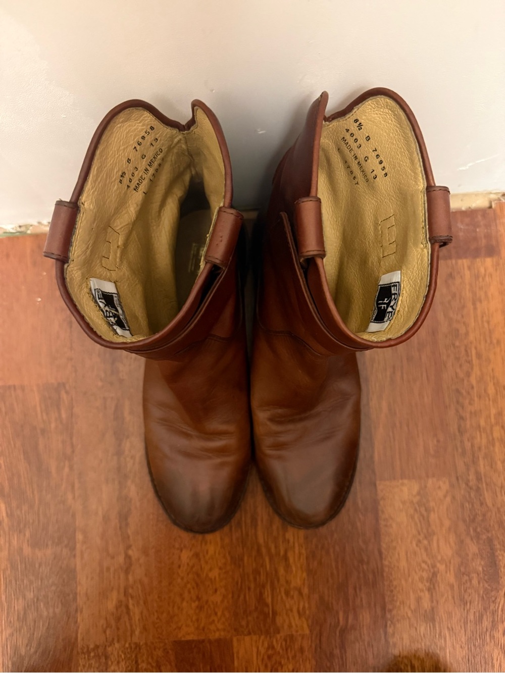 Women’s Frye Brown Leather Ankle Boots